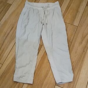 Lululemon Light Blue Lined Joggers Fitness Pants 6